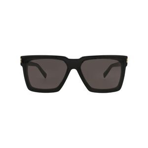 Saint Laurent Square-Frame Recycled Acetate Sunglasses Black Unisex-Adult